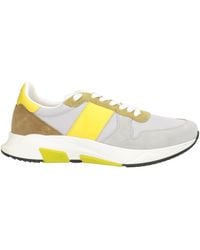 Tom Ford - Light Sneakers Leather, Textile Fibers - Lyst