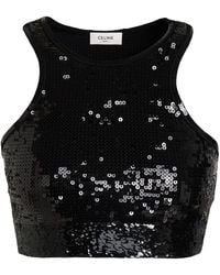 Celine - Top Viscose, Polyester - Lyst