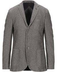 Paoloni - Blazer Cotton, Wool, Polyamide - Lyst