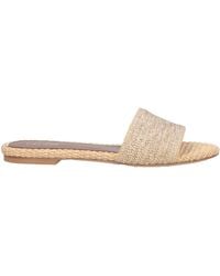Gedebe - Sandals Natural Raffia - Lyst