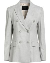 SEVENTY VENEZIA - Light Blazer Viscose, Polyester, Virgin Wool, Elastane - Lyst
