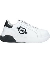 Love Moschino - Sneakers Calfskin - Lyst