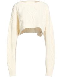 Dondup - Ivory Sweater Wool, Polyamide - Lyst