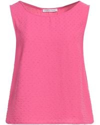Caractere - Fuchsia Top Polyester - Lyst