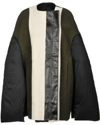 Rick Owens Manteau long - Vert