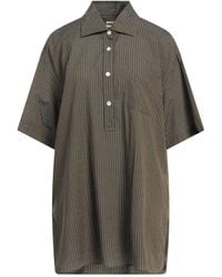 Massimo Alba - Khaki Top Cotton, Silk - Lyst