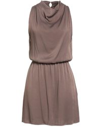 Alpha Studio - Mini Dress Viscose - Lyst