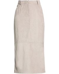 Purotatto - Midi Skirt - Lyst