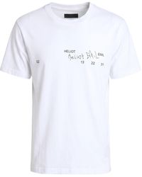HELIOT EMIL - T-Shirt Cotton - Lyst