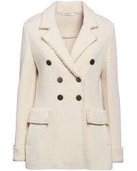 Charlott - Ivory Jacket Wool - Lyst