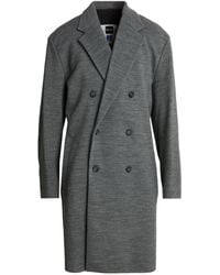 BOSS - Coat Polyacrylic, Wool, Viscose, Polyamide, Elastane - Lyst