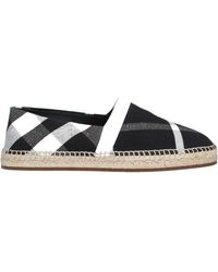 burberry espadrilles black