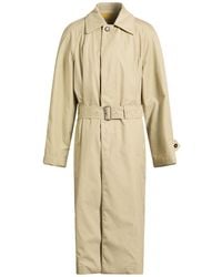 Burberry - Overcoat & Trench Coat Cotton - Lyst