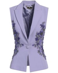 Elisabetta Franchi - Blazer Polyester, Elastane, Polyamide, Glass, Plastic - Lyst