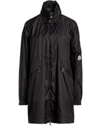 Moncler - Overcoat & Trench Coat Polyamide - Lyst