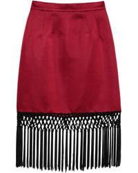 Dolce & Gabbana Gonna ginocchio - Rosso