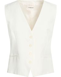 P.A.R.O.S.H. - Tailored Vest Viscose, Linen - Lyst