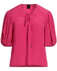 Pinko - Fuchsia Top Acetate, Silk - Lyst