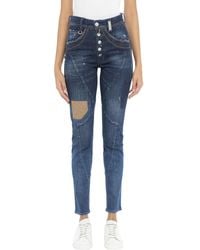 High - Jeans Cotton, Elastane - Lyst