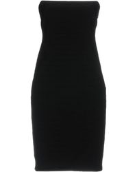 Elisabetta Franchi Kurzes Kleid - Schwarz