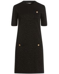 Versace - Mini Dress Cotton, Viscose, Polyester - Lyst