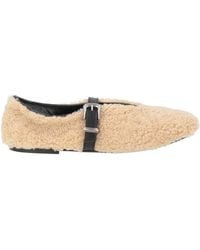KATE CATE - Ballet Flats Shearling - Lyst