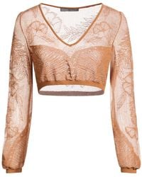 Alberta Ferretti - Top - Lyst