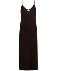 Officine Generale - Dark Midi Dress Merino Wool - Lyst