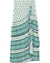 Sandro - Pants Viscose, Linen - Lyst