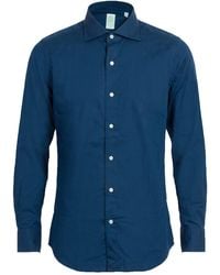 Finamore 1925 - Shirt Cotton, Lyocell - Lyst