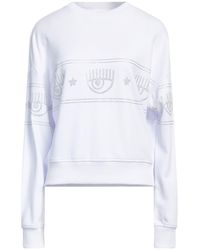 Chiara Ferragni - Sweatshirt Cotton, Elastane - Lyst