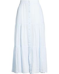 120% Lino - Maxi Skirt - Lyst