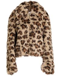 MSGM - Shearling & Teddy - Lyst