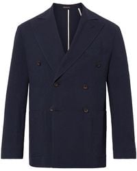 Rubinacci Suit Jacket - Blue