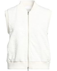 Peserico - Ivory Vest Cotton, Polyester - Lyst