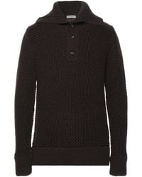 Paolo Pecora - Dark Sweater Virgin Wool, Acrylic - Lyst