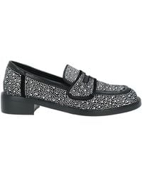 Twenty Four Haitch - Loafers Textile Fibers - Lyst