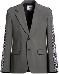 MSGM - Blazer Virgin Wool, Elastane - Lyst