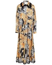 5 PROGRESS - Maxi Dress Polyester - Lyst