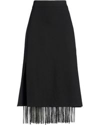 ViCOLO - Midi Skirt Polyester, Viscose, Elastane - Lyst