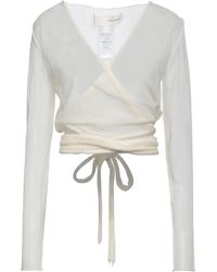 Isabel Benenato - Wickelpullover - Lyst