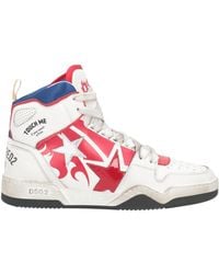 DSquared² - Sneakers Calfskin, Textile Fibers - Lyst