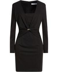 SIMONA CORSELLINI - Mini Dress Polyester, Elastane - Lyst