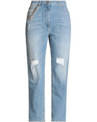 Elisabetta Franchi - Pantaloni Jeans - Lyst