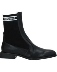 ERMANNO FIRENZE - Ankle Boots Soft Leather, Textile Fibers - Lyst
