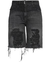 Givenchy - Denim Shorts - Lyst