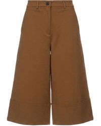 MEIMEIJ - Khaki Pants Viscose, Polyamide, Elastane - Lyst