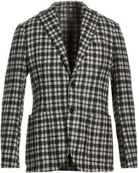 Sartorio Napoli - Dark Blazer Wool, Alpaca Wool, Polyamide, Elastane - Lyst