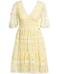 Needle & Thread - Mini Dress Polyester - Lyst