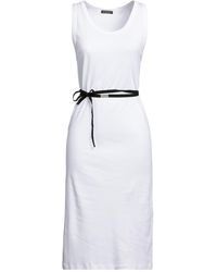 Ann Demeulemeester - Robe midi - Lyst